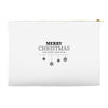 merry christmas and happy new year Accessory Pouches