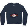 January Peeking Out Baby Girl Crewneck Sweatshirt