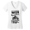 There Aren't Many Things I Love More Than Motorcycles Women's V-Neck T-Shirt