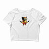 minion wolverine Crop Top