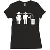 bla bla bla  fun shirt herrentag kult Ladies Fitted T-Shirt