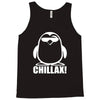 penguin chillax funny new Tank Top
