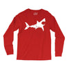 shark 'bite me' Long Sleeve Shirts