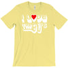 i love the 90's  musik dj fun T-Shirt