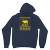 ugly sweater party beer bear funny Hoodie