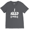 I Need Wi-Fi V-Neck Tee