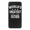 worlds greatest farter funny fathers day new men t shirt w10 iPhone 7 Plus Case