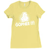 gopher it Ladies Fitted T-Shirt