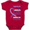 supporting the fighter, admiring the survivors, honoring the taken Baby Bodysuit