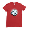 dramatic chipmunk Ladies Fitted T-Shirt
