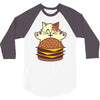 i has cheezburger! 3/4 Sleeve Shirt