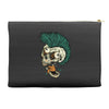 skull punk style Accessory Pouches
