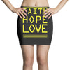 faith, hope and love Mini Skirts