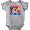 doge bless america Baby Bodysuit