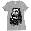 rocket cats Ladies Fitted T-Shirt