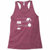 camping kinda girl Racerback Tank
