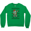 ugly santa dabbing Crewneck Sweatshirt