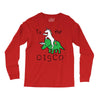 To The Disco (Unicorn Riding Triceratops) Long Sleeve Shirts
