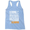 Strong Independent Motivated Scorpio Racerback Tank