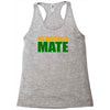 no worries mate Racerback Tank