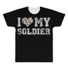 i love my soldier hunter camouflage All Over Men's T-shirt