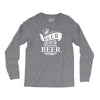 beer does not ask Long Sleeve Shirts