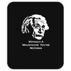 without a moustache einstein proud hirsute mustachioed grooming Mousepad