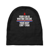 your ego is writing checks boyfriend Baby Beanies