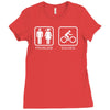 problem solved Ladies Fitted T-Shirt