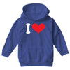 i heart customize it Youth Hoodie