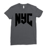 nyc new york city Ladies Fitted T-Shirt
