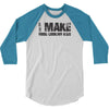 i make good looking kids 3/4 Sleeve Shirt