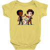 high five Baby Bodysuit