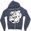 bulldog Zipper Hoodie
