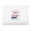 Girl Like A Flowers Accessory Pouches