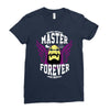 Original Universe Master Forever Snake Mountain Ladies Fitted T-Shirt