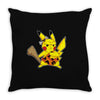 caveman mouse Throw Pillow