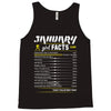 January Girl Facts Aquarius Tank Top