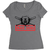 bad dog 5 Women's Triblend Scoop T-shirt