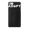adopt paw sticker vinyl decal dog cat pet puppy iPhone 7 Case