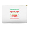Santa Only Comes Once A Year Sister Is Always Here To Cheer Accessory Pouches