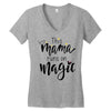 This Mama Runs on Magic Women's V-Neck T-Shirt