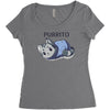 blanket purrito Women's Triblend Scoop T-shirt