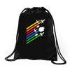 rebellious streaks Drawstring Bags