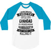 Super Cool Grandad Of A Freaking Awesome Granddaughter 3/4 Sleeve Shirt