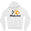 i love oktoberfest Zipper Hoodie