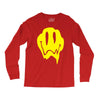 melting acid smiley face Long Sleeve Shirts