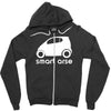 smart arse Zipper Hoodie
