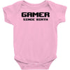 gamer since birth Baby Onesie