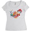 animal funny Women's Triblend Scoop T-shirt